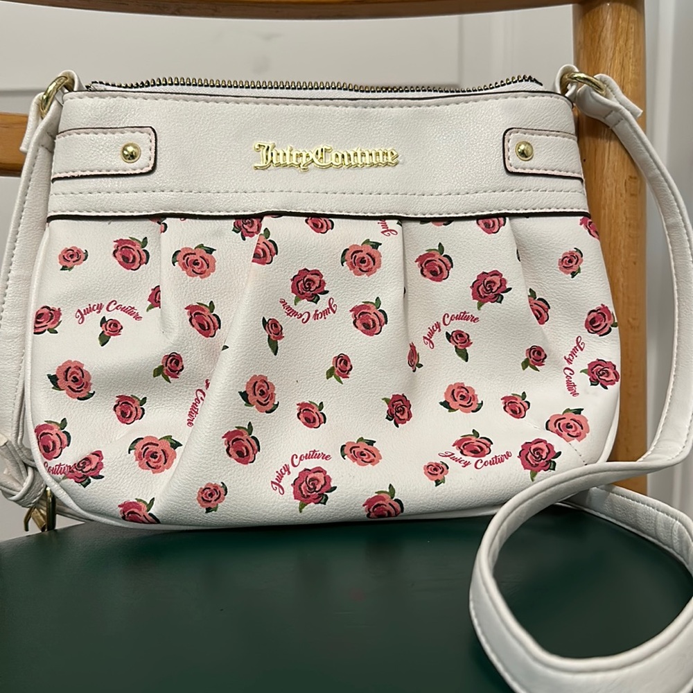 Juicy Couture Crossbody w/ Rose Pattern